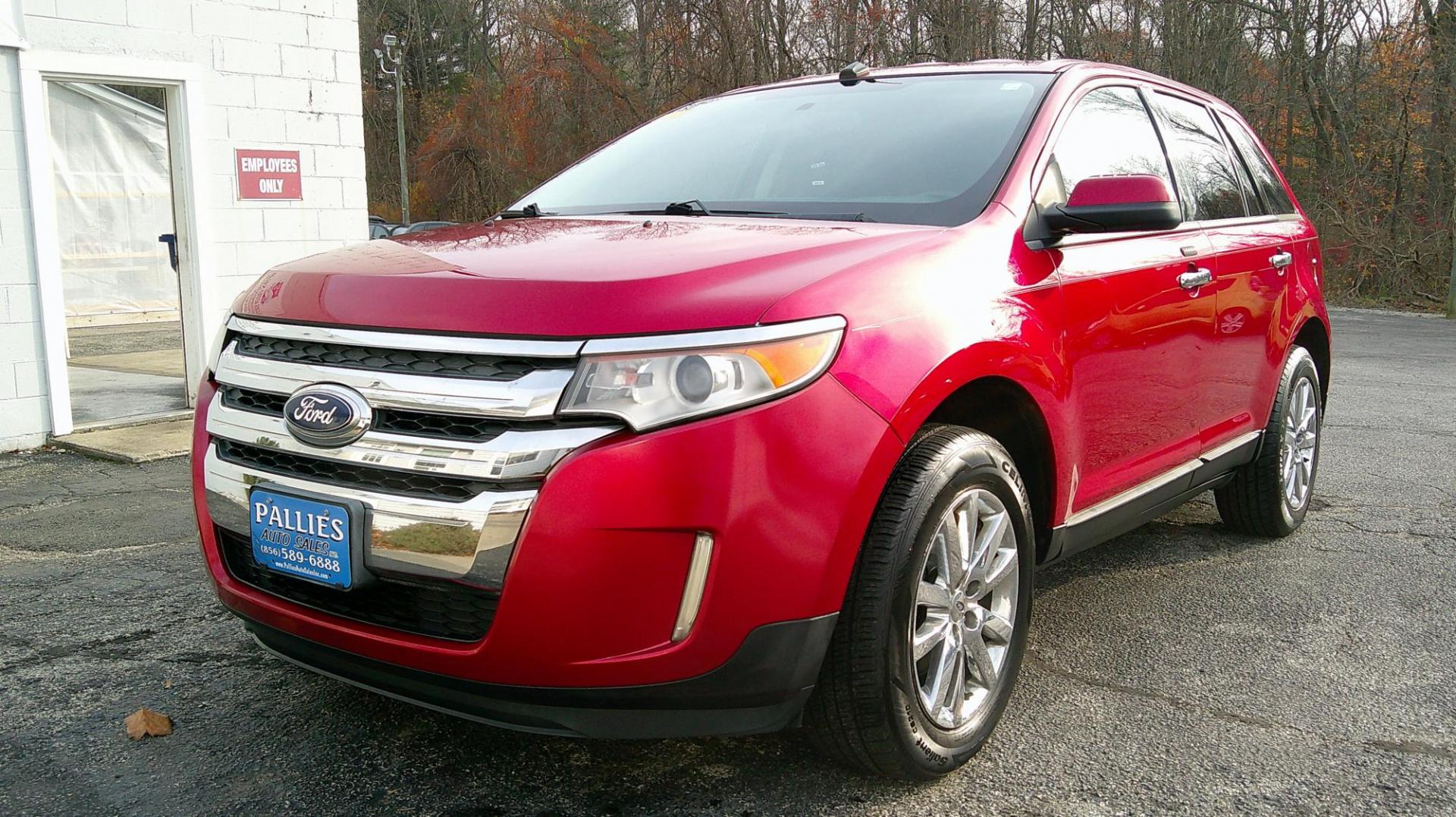 2011 RED Ford Edge SEL FWD (2FMDK3JC3BB) with an 3.5L V6 DOHC 24V engine, 6-Speed Automatic transmission, located at 540a Delsea Drive, Sewell, NJ, 08080, (987) 867-5309, 39.752560, -75.111206 - Photo#0