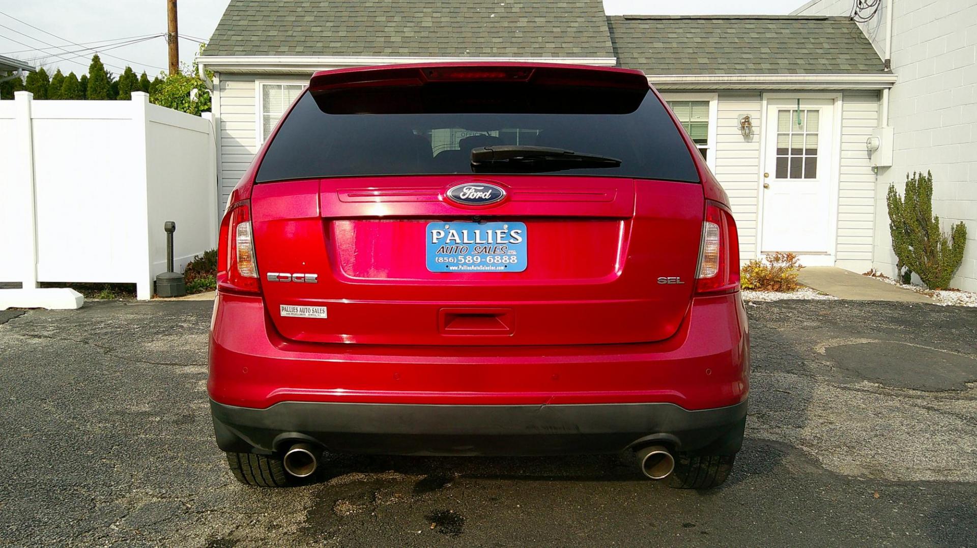 2011 RED Ford Edge SEL FWD (2FMDK3JC3BB) with an 3.5L V6 DOHC 24V engine, 6-Speed Automatic transmission, located at 540a Delsea Drive, Sewell, NJ, 08080, (987) 867-5309, 39.752560, -75.111206 - Photo#3