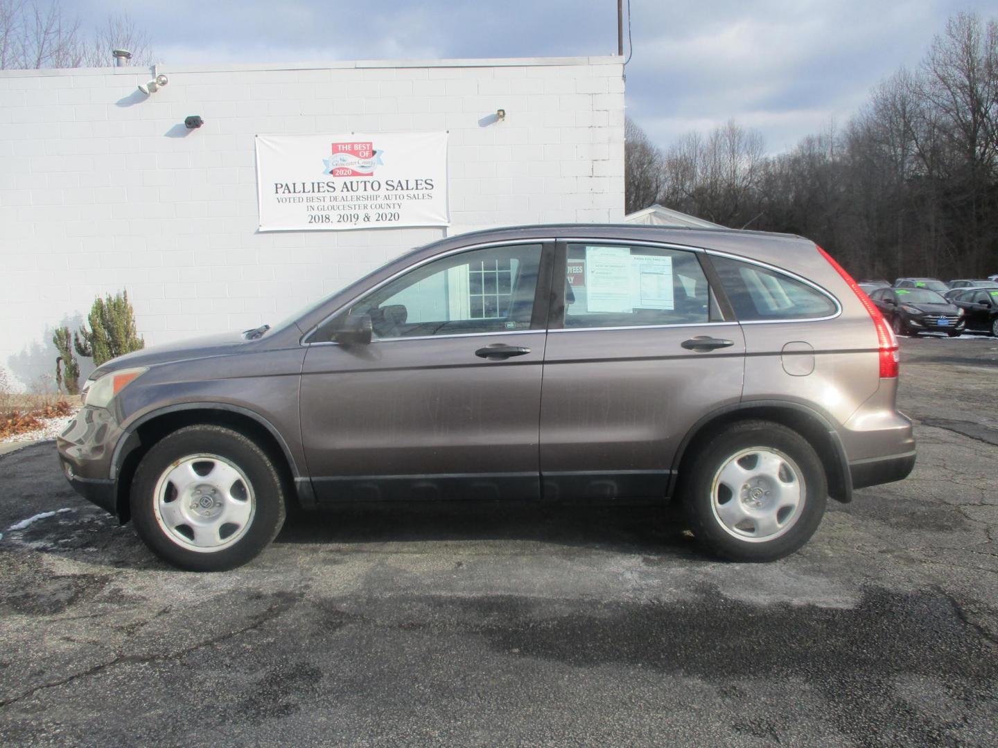 2010 BROWN Honda CR-V LX 4WD 5-Speed AT (5J6RE4H32AL) with an 2.4L L4 DOHC 16V engine, 5-Speed Automatic transmission, located at 540a Delsea Drive, Sewell, NJ, 08080, (987) 867-5309, 39.752560, -75.111206 - Photo#0