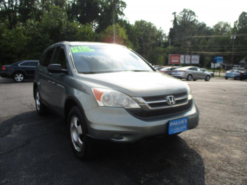 2010 Green Honda CR-V LX 2WD 5-Speed AT (5J6RE3H36AL) with an 2.4L L4 DOHC 16V engine, 5-Speed Automatic transmission, located at 540a Delsea Drive, Sewell, NJ, 08080, (856) 589-6888, 39.752560, -75.111206 - Photo #12