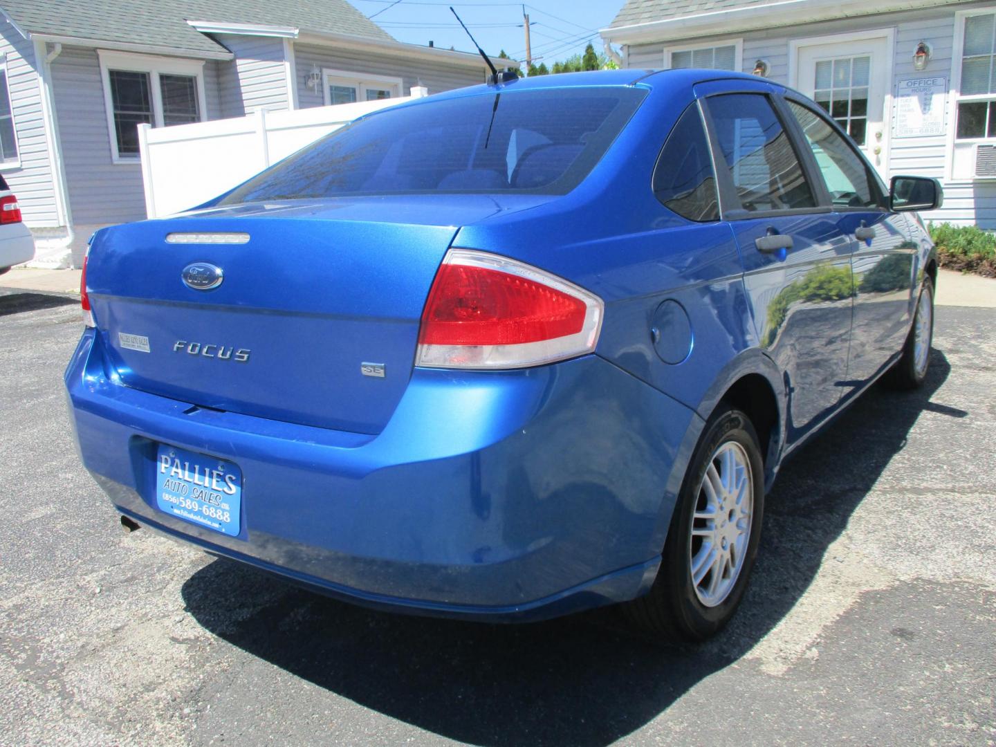2010 BLUE Ford Focus SE Sedan (1FAHP3FN2AW) with an 2.0L L4 DOHC 16V engine, located at 540a Delsea Drive, Sewell, NJ, 08080, (987) 867-5309, 39.752560, -75.111206 - Photo#6