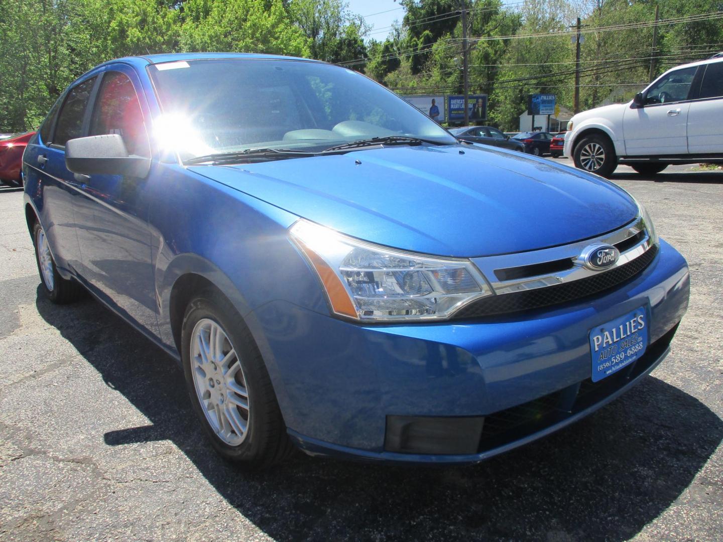 2010 BLUE Ford Focus SE Sedan (1FAHP3FN2AW) with an 2.0L L4 DOHC 16V engine, located at 540a Delsea Drive, Sewell, NJ, 08080, (987) 867-5309, 39.752560, -75.111206 - Photo#8