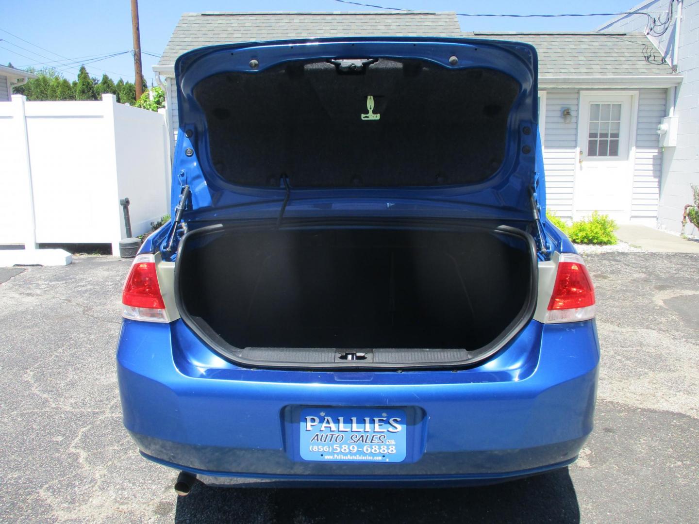 2010 BLUE Ford Focus SE Sedan (1FAHP3FN2AW) with an 2.0L L4 DOHC 16V engine, located at 540a Delsea Drive, Sewell, NJ, 08080, (987) 867-5309, 39.752560, -75.111206 - Photo#24