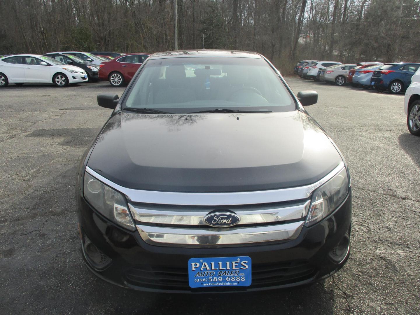 2012 BLACK Ford Fusion S (3FAHP0GA5CR) with an 2.5L L4 DOHC 16V engine, located at 540a Delsea Drive, Sewell, NJ, 08080, (987) 867-5309, 39.752560, -75.111206 - Photo#3