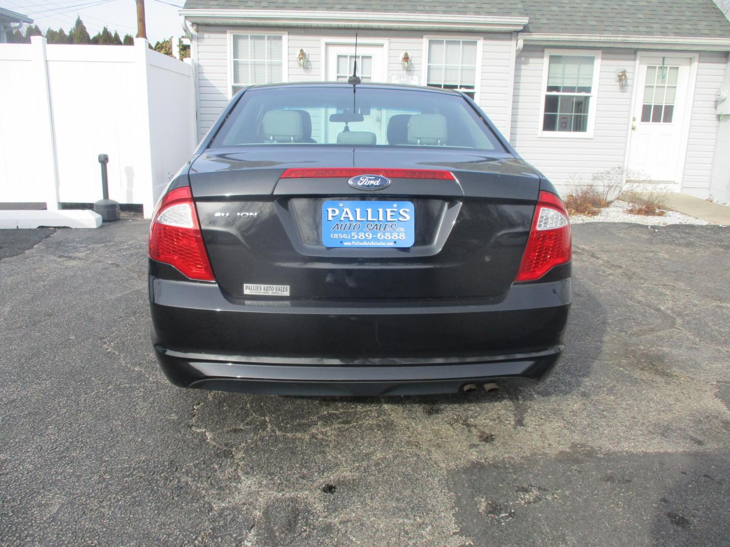 2012 BLACK Ford Fusion S (3FAHP0GA5CR) with an 2.5L L4 DOHC 16V engine, located at 540a Delsea Drive, Sewell, NJ, 08080, (987) 867-5309, 39.752560, -75.111206 - Photo#4