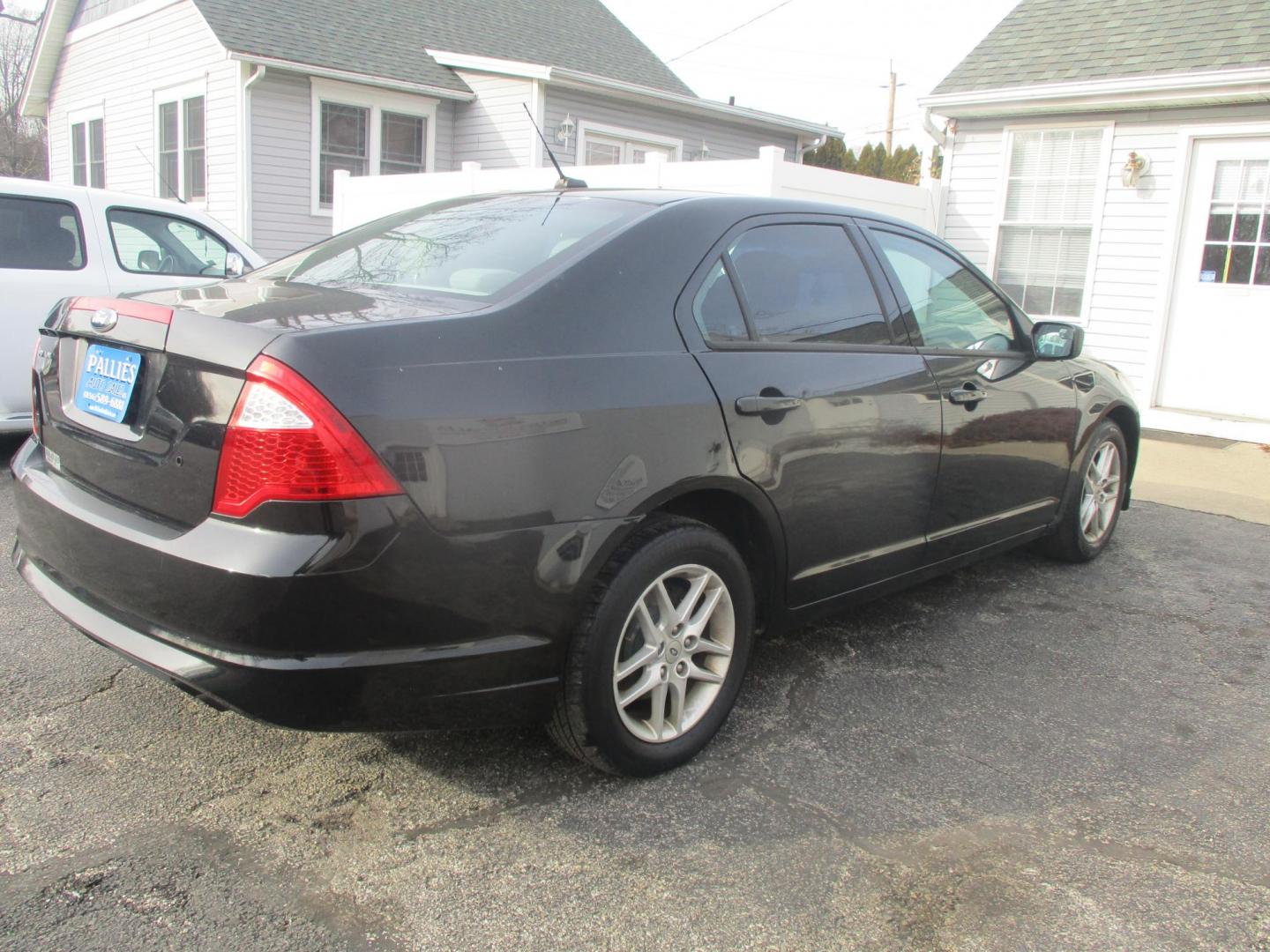 2012 BLACK Ford Fusion S (3FAHP0GA5CR) with an 2.5L L4 DOHC 16V engine, located at 540a Delsea Drive, Sewell, NJ, 08080, (987) 867-5309, 39.752560, -75.111206 - Photo#6